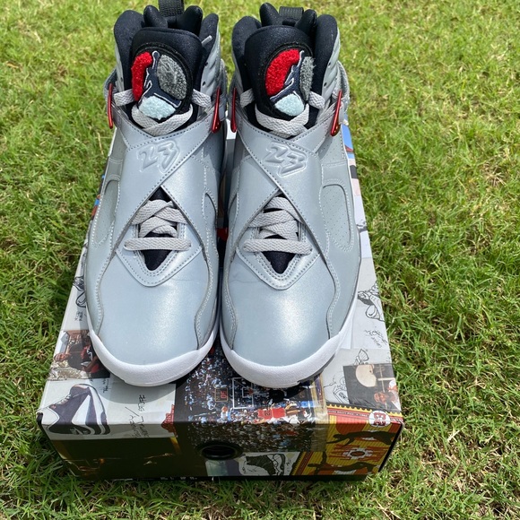Jordan 8 “Reflection of Champions” SIZE 8 - Picture 5 of 6